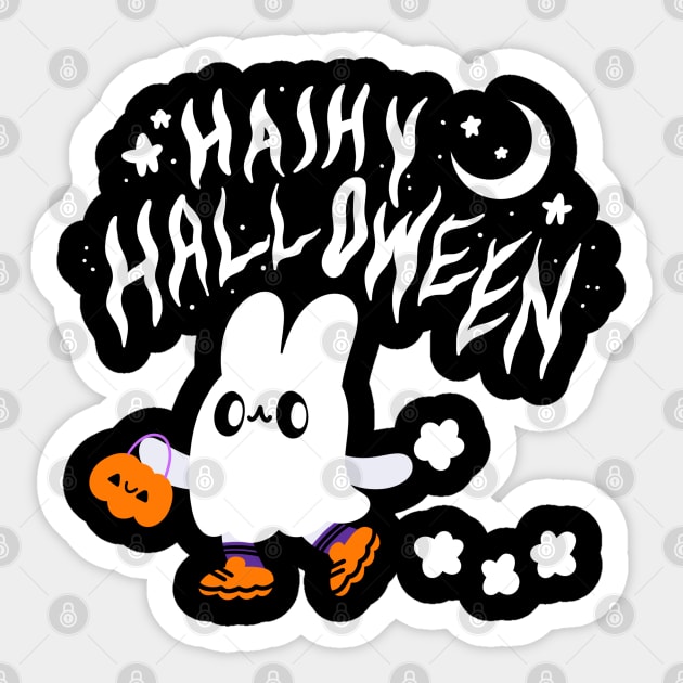 Hashy Halloween Sticker by TurboErin